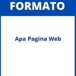 Formato Apa Pagina Web