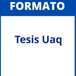 Formato De Tesis Uaq