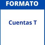 Formato Para Cuentas T